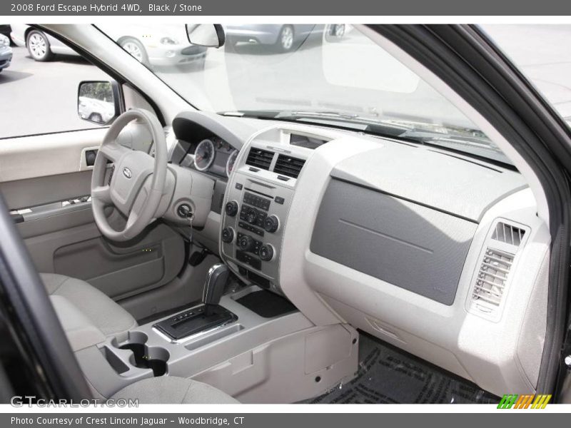 Black / Stone 2008 Ford Escape Hybrid 4WD