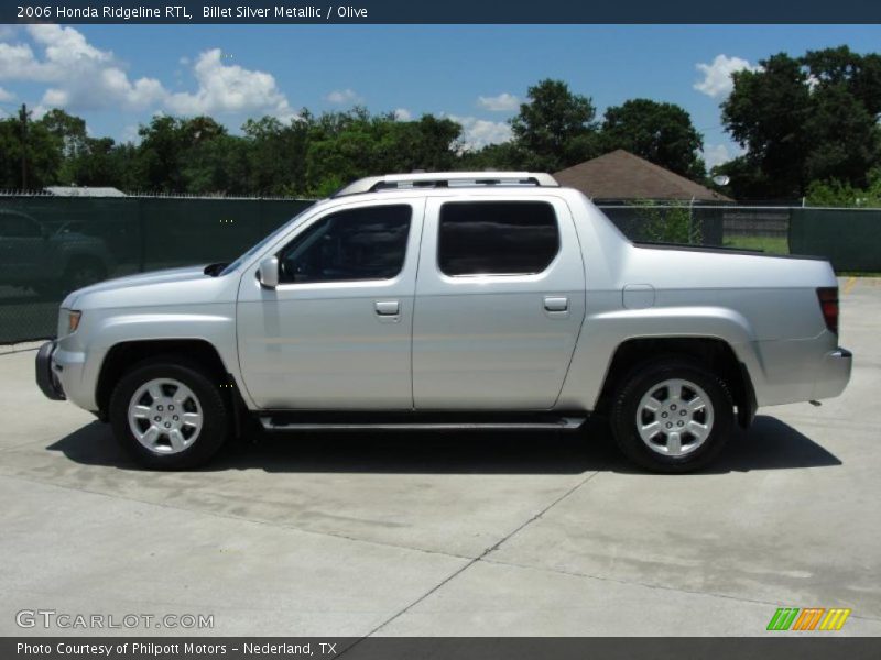 Billet Silver Metallic / Olive 2006 Honda Ridgeline RTL