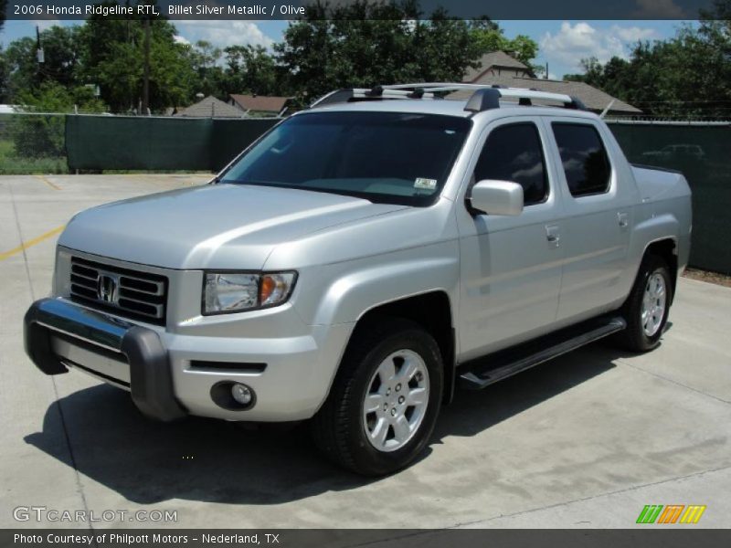 Billet Silver Metallic / Olive 2006 Honda Ridgeline RTL