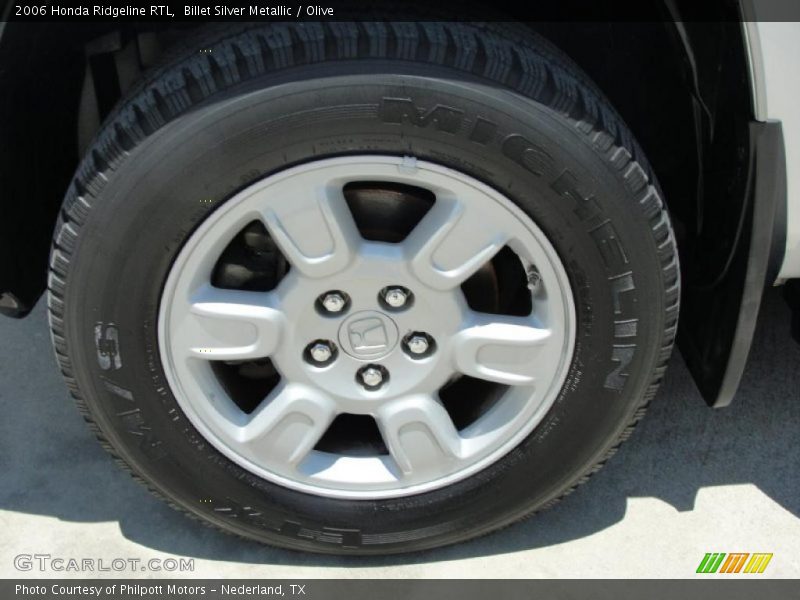 Billet Silver Metallic / Olive 2006 Honda Ridgeline RTL