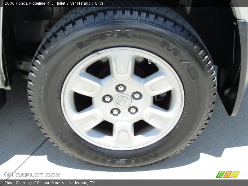 Billet Silver Metallic / Olive 2006 Honda Ridgeline RTL
