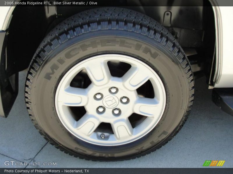 Billet Silver Metallic / Olive 2006 Honda Ridgeline RTL