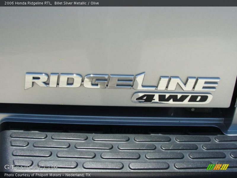Billet Silver Metallic / Olive 2006 Honda Ridgeline RTL