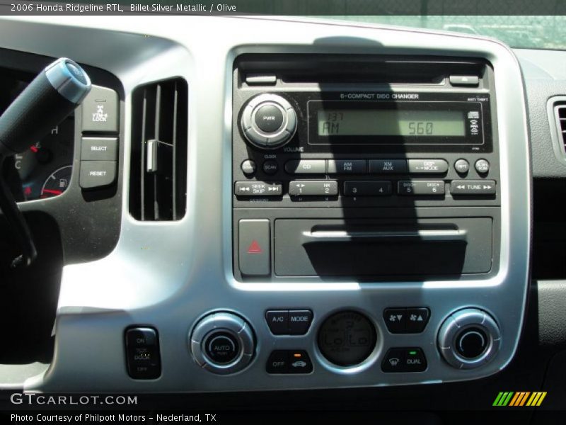 Billet Silver Metallic / Olive 2006 Honda Ridgeline RTL