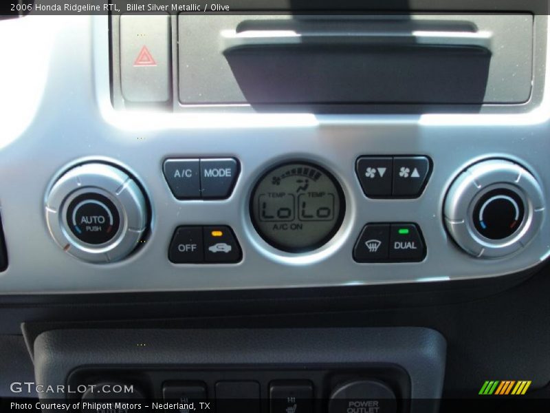 Billet Silver Metallic / Olive 2006 Honda Ridgeline RTL