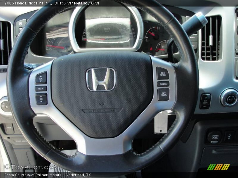 Billet Silver Metallic / Olive 2006 Honda Ridgeline RTL