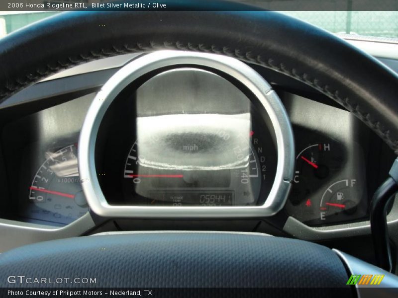 Billet Silver Metallic / Olive 2006 Honda Ridgeline RTL