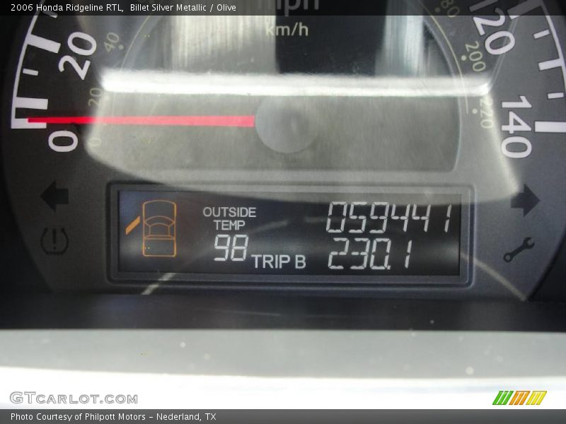 Billet Silver Metallic / Olive 2006 Honda Ridgeline RTL