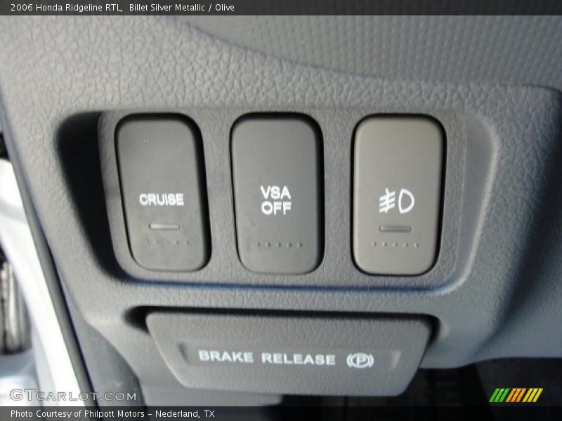 Billet Silver Metallic / Olive 2006 Honda Ridgeline RTL