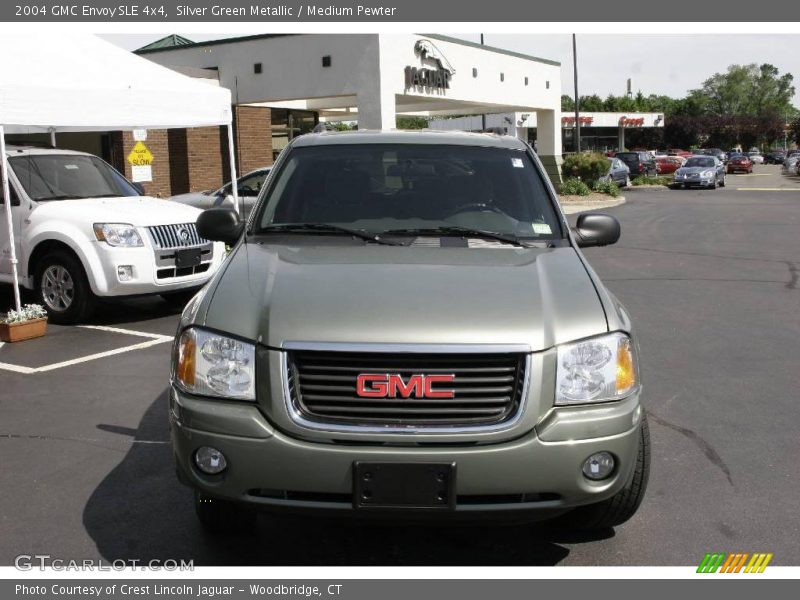 Silver Green Metallic / Medium Pewter 2004 GMC Envoy SLE 4x4