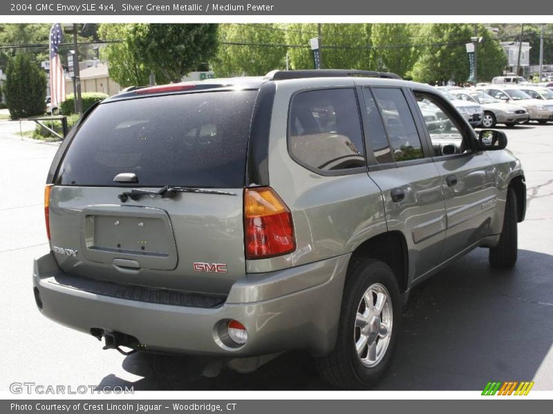 Silver Green Metallic / Medium Pewter 2004 GMC Envoy SLE 4x4