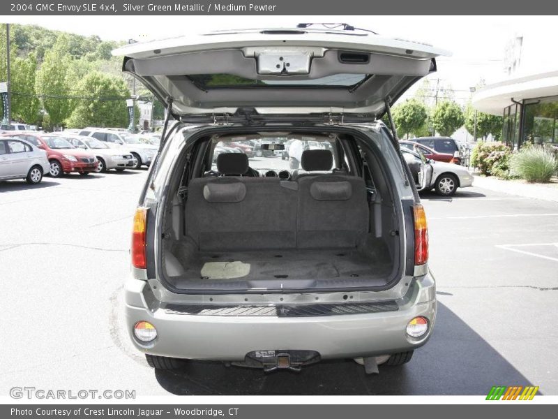 Silver Green Metallic / Medium Pewter 2004 GMC Envoy SLE 4x4