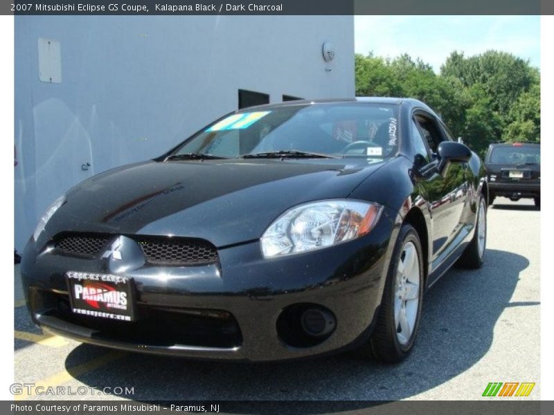 Kalapana Black / Dark Charcoal 2007 Mitsubishi Eclipse GS Coupe