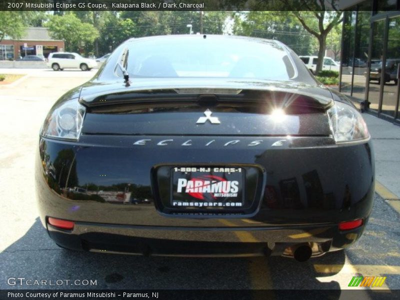 Kalapana Black / Dark Charcoal 2007 Mitsubishi Eclipse GS Coupe