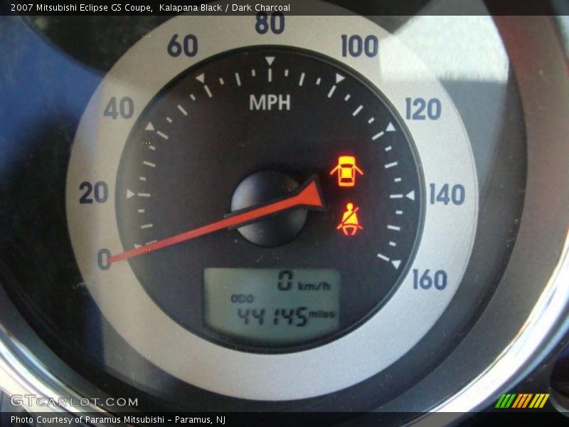 Kalapana Black / Dark Charcoal 2007 Mitsubishi Eclipse GS Coupe