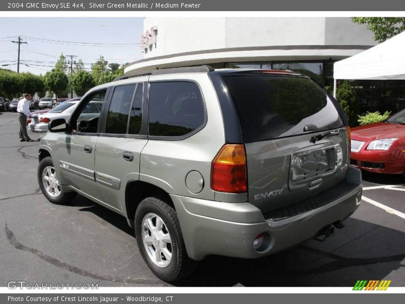 Silver Green Metallic / Medium Pewter 2004 GMC Envoy SLE 4x4