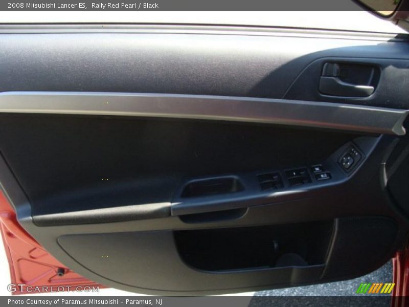 Rally Red Pearl / Black 2008 Mitsubishi Lancer ES