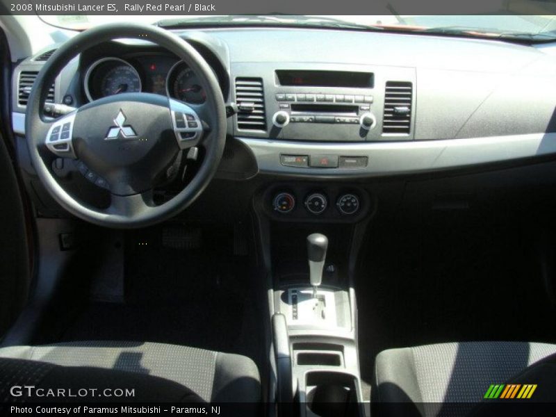 Rally Red Pearl / Black 2008 Mitsubishi Lancer ES