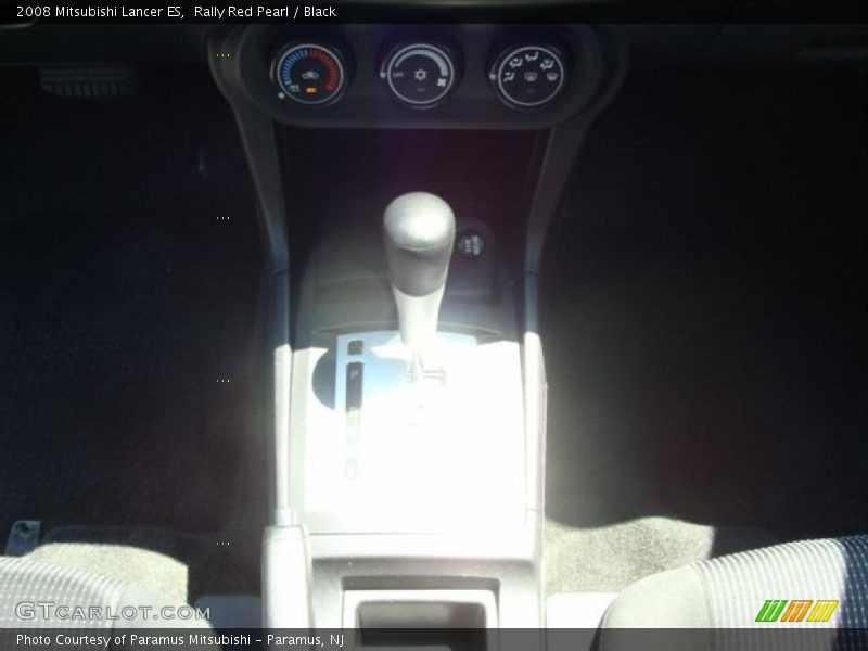Rally Red Pearl / Black 2008 Mitsubishi Lancer ES