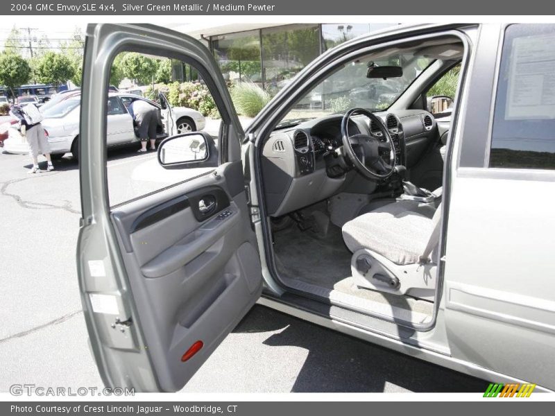 Silver Green Metallic / Medium Pewter 2004 GMC Envoy SLE 4x4