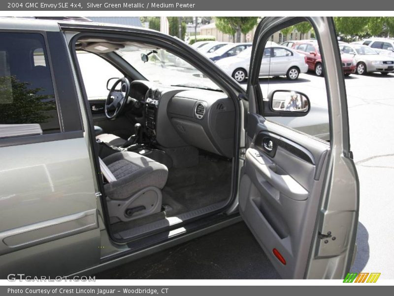 Silver Green Metallic / Medium Pewter 2004 GMC Envoy SLE 4x4