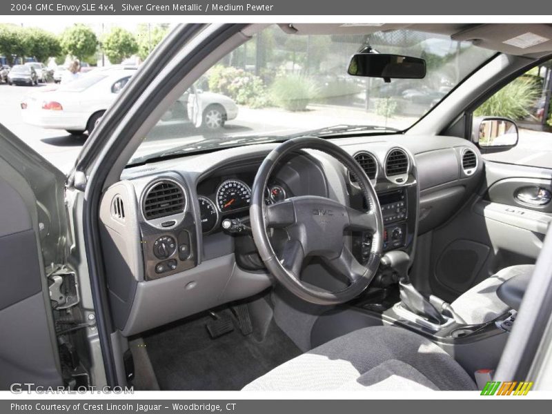 Silver Green Metallic / Medium Pewter 2004 GMC Envoy SLE 4x4