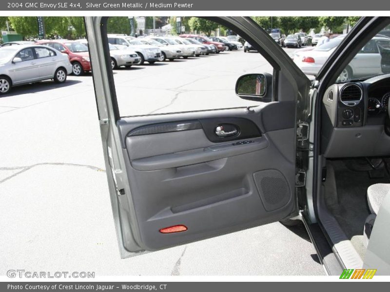 Silver Green Metallic / Medium Pewter 2004 GMC Envoy SLE 4x4