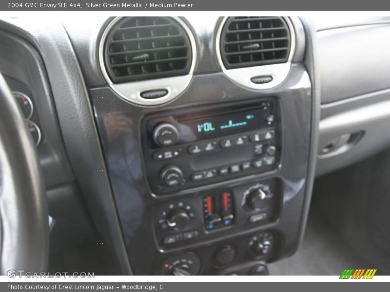 Silver Green Metallic / Medium Pewter 2004 GMC Envoy SLE 4x4
