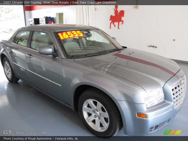 Silver Steel Metallic / Dark Slate Gray/Light Graystone 2007 Chrysler 300 Touring