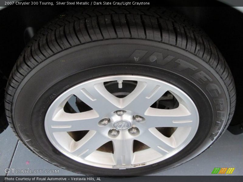 Silver Steel Metallic / Dark Slate Gray/Light Graystone 2007 Chrysler 300 Touring
