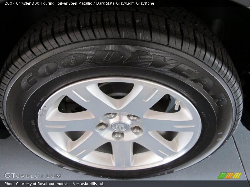 Silver Steel Metallic / Dark Slate Gray/Light Graystone 2007 Chrysler 300 Touring