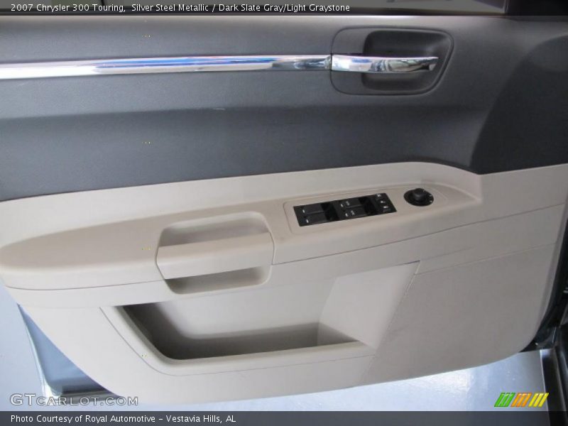 Silver Steel Metallic / Dark Slate Gray/Light Graystone 2007 Chrysler 300 Touring