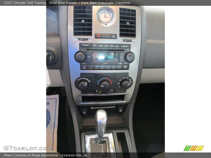 Silver Steel Metallic / Dark Slate Gray/Light Graystone 2007 Chrysler 300 Touring
