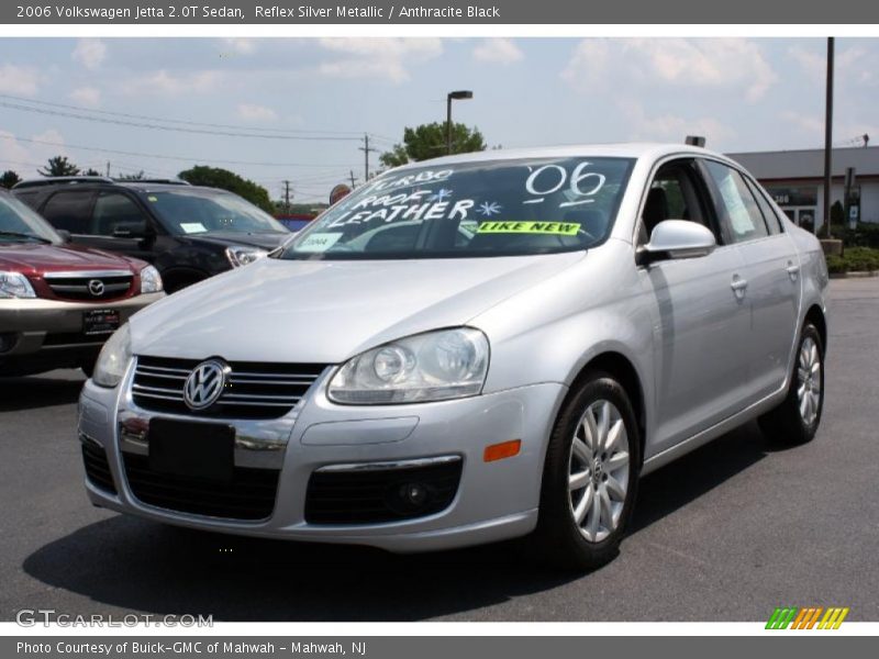 Reflex Silver Metallic / Anthracite Black 2006 Volkswagen Jetta 2.0T Sedan