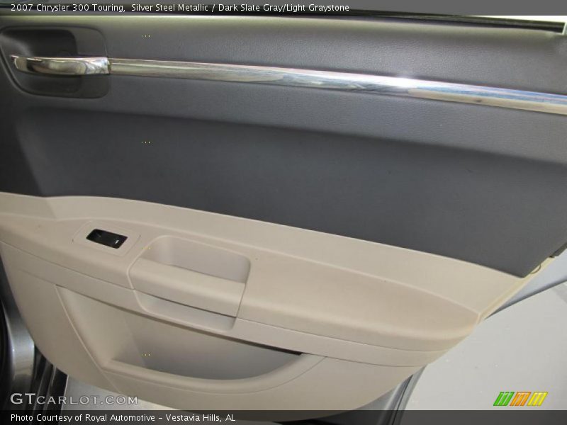 Silver Steel Metallic / Dark Slate Gray/Light Graystone 2007 Chrysler 300 Touring