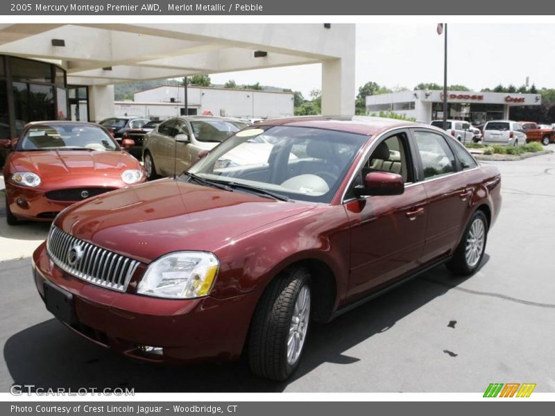 Merlot Metallic / Pebble 2005 Mercury Montego Premier AWD