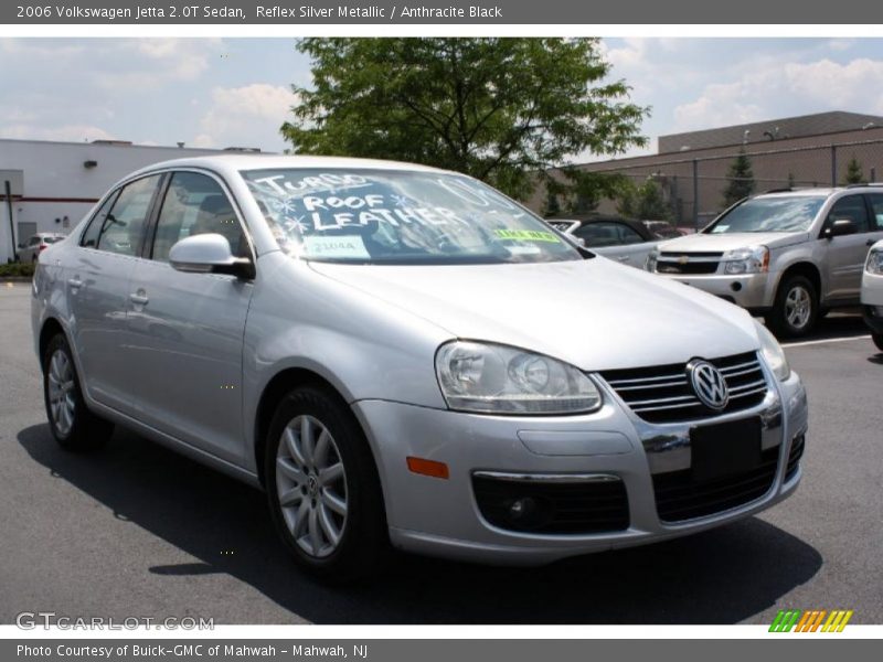 Reflex Silver Metallic / Anthracite Black 2006 Volkswagen Jetta 2.0T Sedan