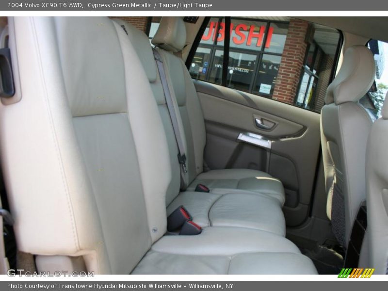 Cypress Green Metallic / Taupe/Light Taupe 2004 Volvo XC90 T6 AWD