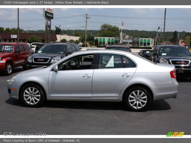 Reflex Silver Metallic / Anthracite Black 2006 Volkswagen Jetta 2.0T Sedan
