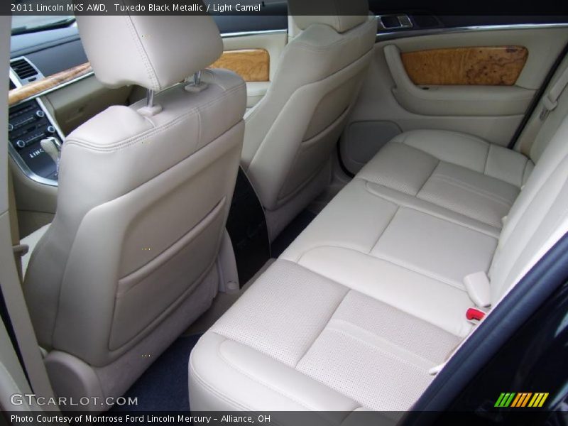 Tuxedo Black Metallic / Light Camel 2011 Lincoln MKS AWD