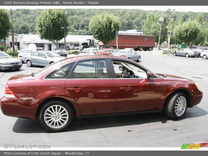 Merlot Metallic / Pebble 2005 Mercury Montego Premier AWD