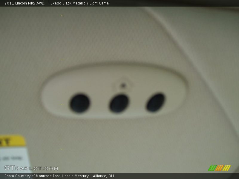 Tuxedo Black Metallic / Light Camel 2011 Lincoln MKS AWD