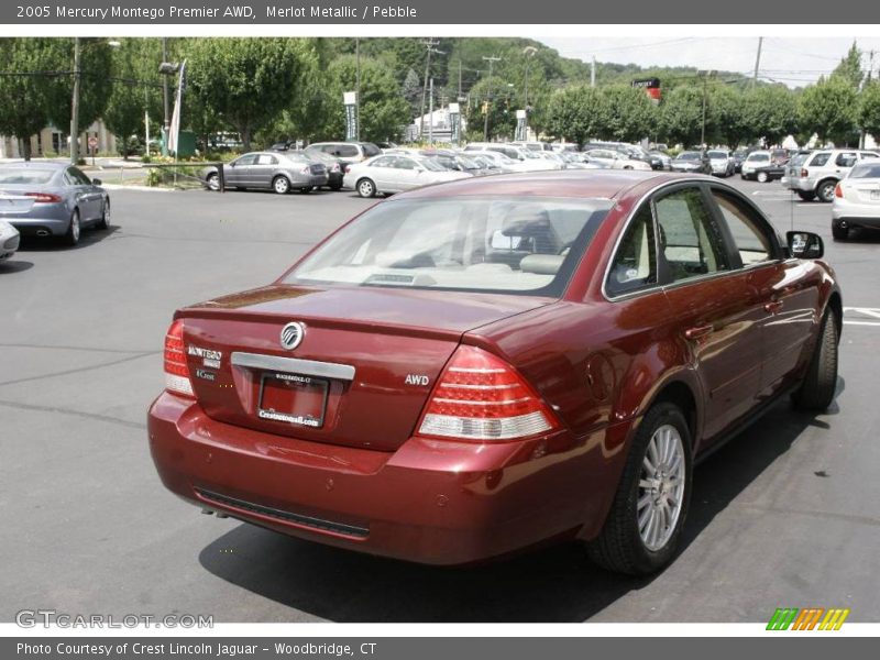 Merlot Metallic / Pebble 2005 Mercury Montego Premier AWD