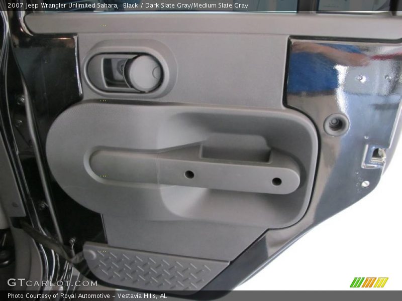 Black / Dark Slate Gray/Medium Slate Gray 2007 Jeep Wrangler Unlimited Sahara