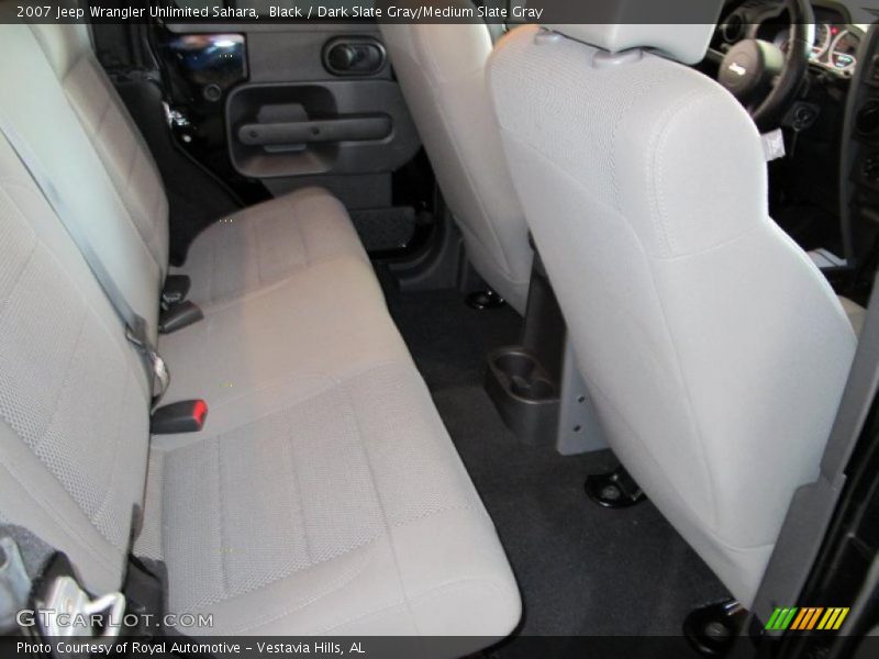 Black / Dark Slate Gray/Medium Slate Gray 2007 Jeep Wrangler Unlimited Sahara
