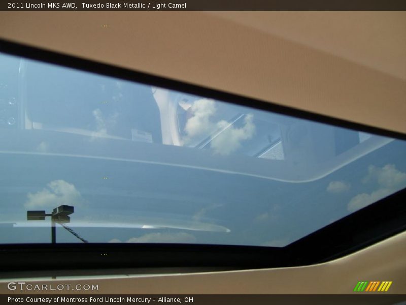 Tuxedo Black Metallic / Light Camel 2011 Lincoln MKS AWD