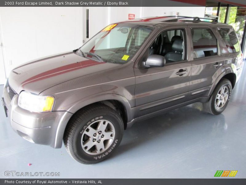 Dark Shadow Grey Metallic / Ebony Black 2003 Ford Escape Limited
