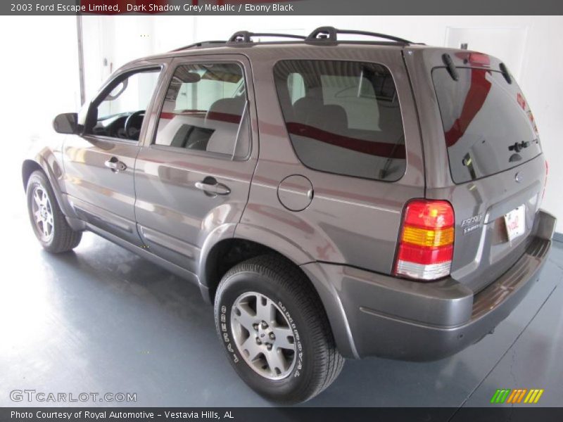 Dark Shadow Grey Metallic / Ebony Black 2003 Ford Escape Limited
