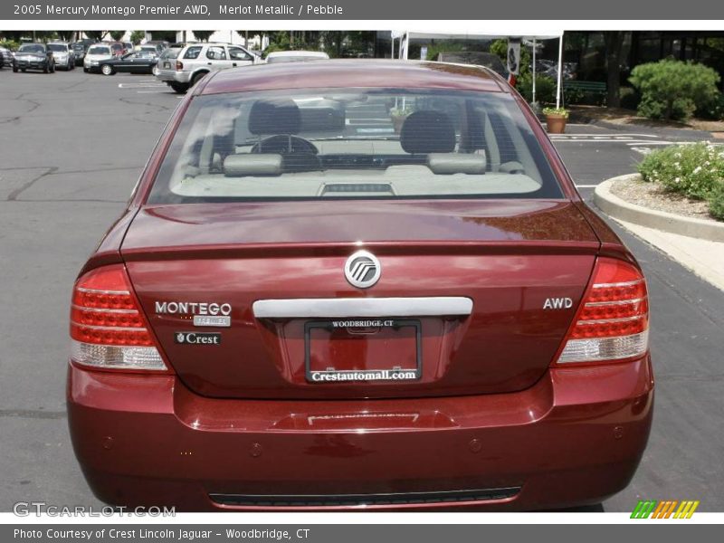 Merlot Metallic / Pebble 2005 Mercury Montego Premier AWD