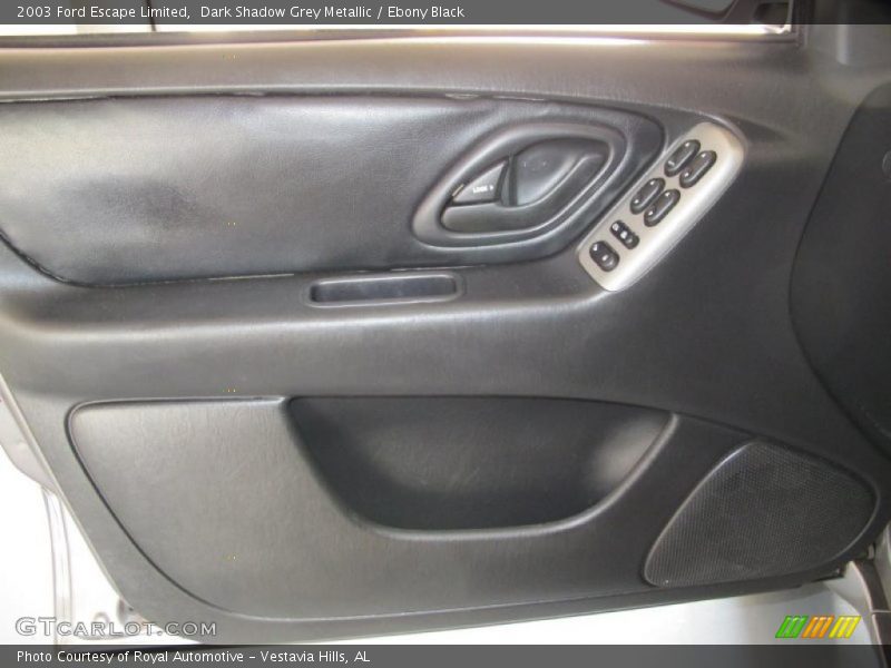 Dark Shadow Grey Metallic / Ebony Black 2003 Ford Escape Limited